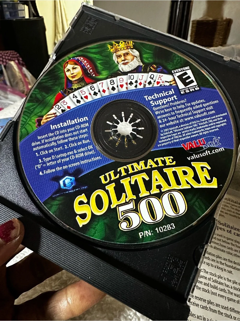 (2packs)Ultimate Solitaire 500 PC Game -& SIMS Pet Stories-used
